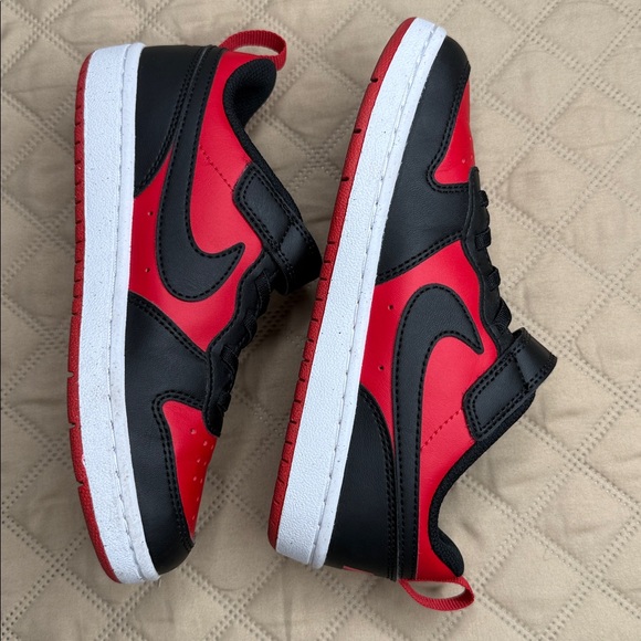 Nike Court Borough Low Redraft Youth Court Sneakers #DV5457-600 - Picture 2 of 7
